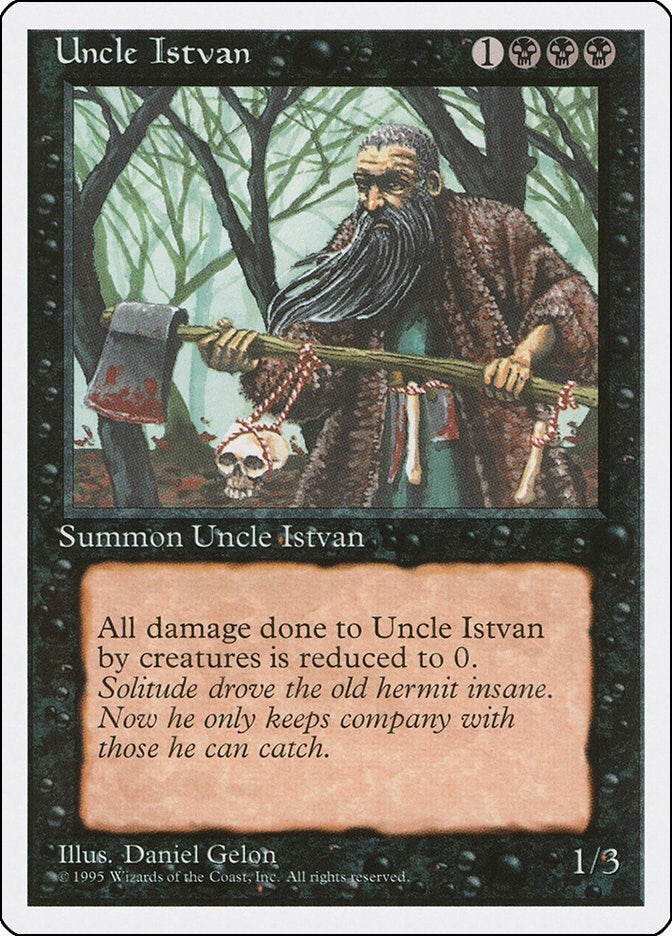 Uncle Istvan [4ED] - MTG Single