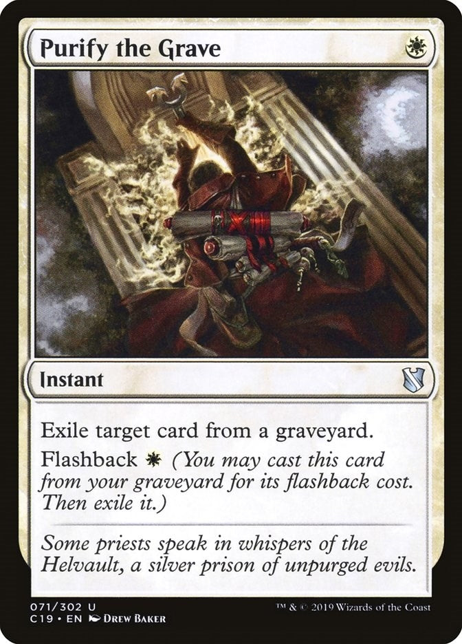 Purify the Grave (71) [C19] - MTG Single