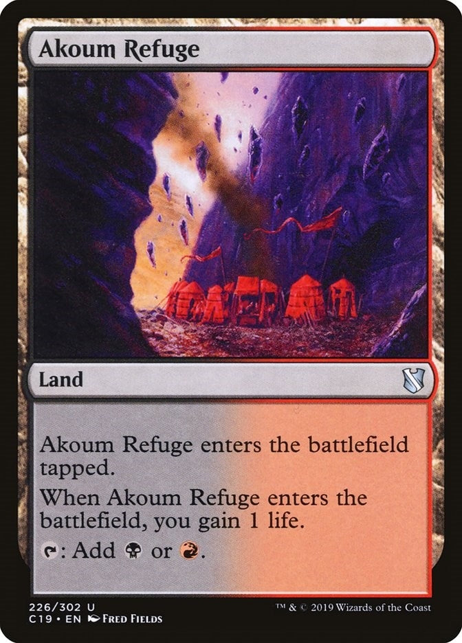 Akoum Refuge (226) [C19] - MTG Single