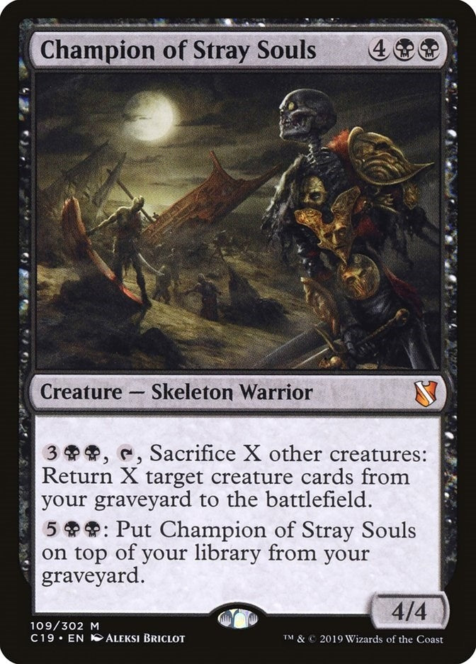 Champion of Stray Souls (109) [C19] - MTG Single