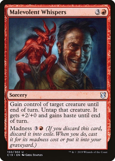 Malevolent Whispers (150) [C19]
