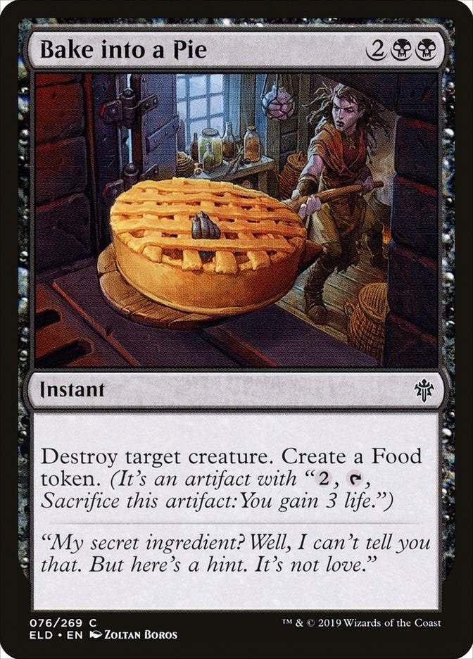 Bake into a Pie (76) [ELD] - MTG Single