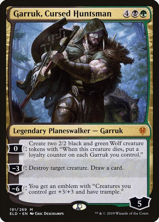 Garruk Cursed Huntsman (191) [ELD] - MTG Single