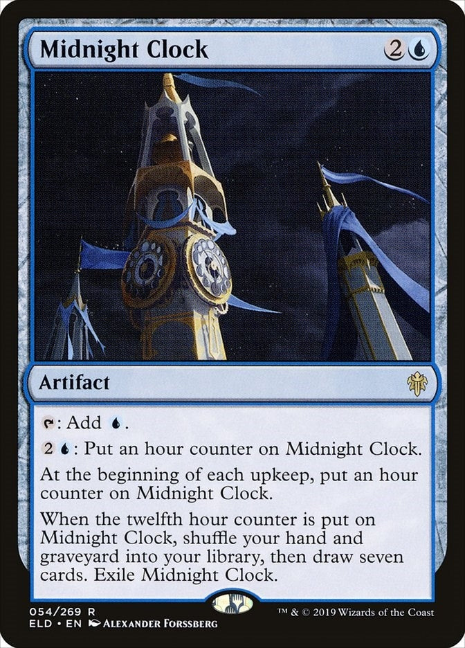 Midnight Clock (54) [ELD] - MTG Single
