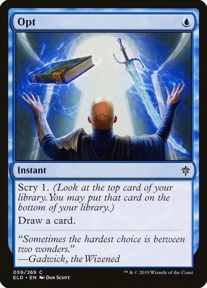 Opt (59) [ELD] - MTG Single