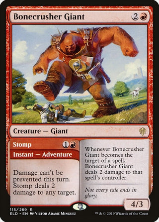 Bonecrusher Giant (115) [ELD] - MTG Single