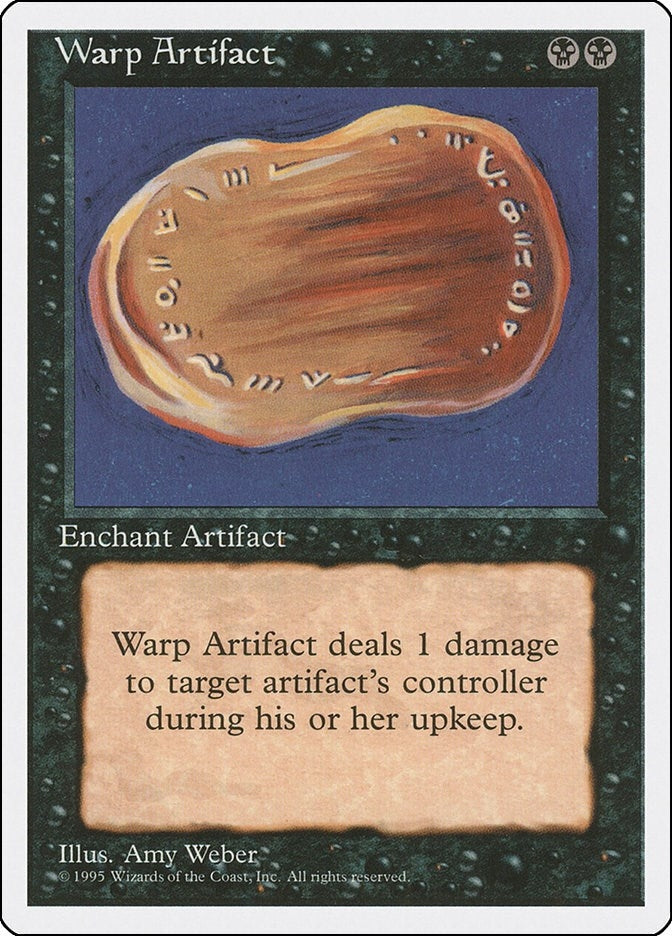 Warp Artifact [4ED] - MTG Single
