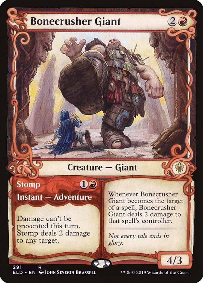 Bonecrusher Giant (Showcase) (291) [ELD] - MTG Single