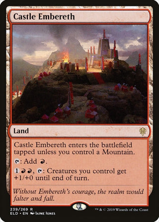 Castle Embereth (239) [ELD] - MTG Single