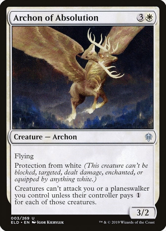 Archon of Absolution (3) [ELD] - MTG Single