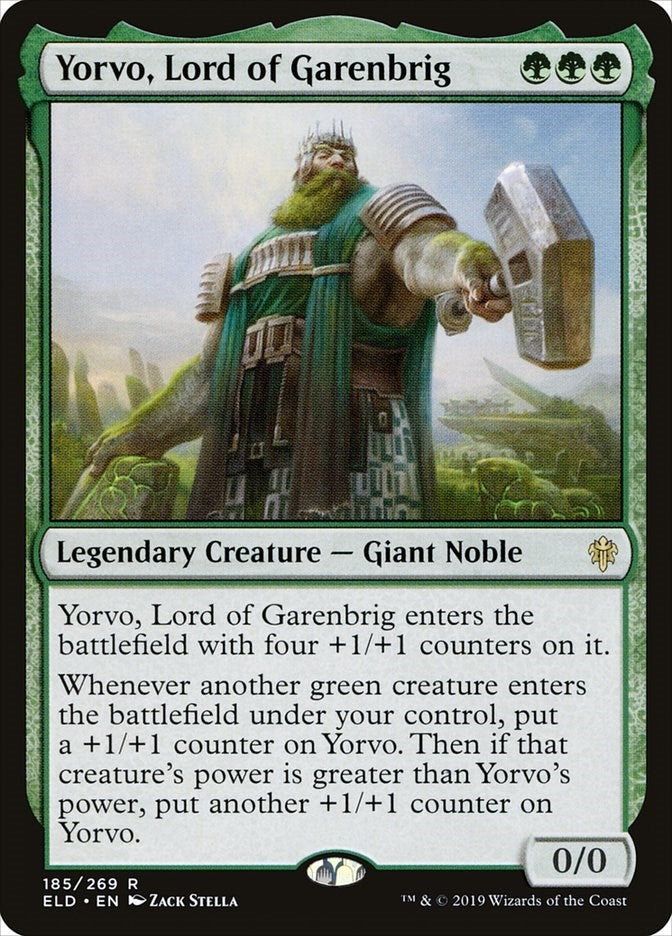 Yorvo Lord of Garenbrig (185) [ELD] - MTG Single