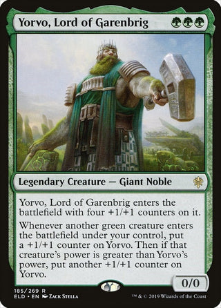 Yorvo Lord of Garenbrig (185) [ELD] - MTG Single