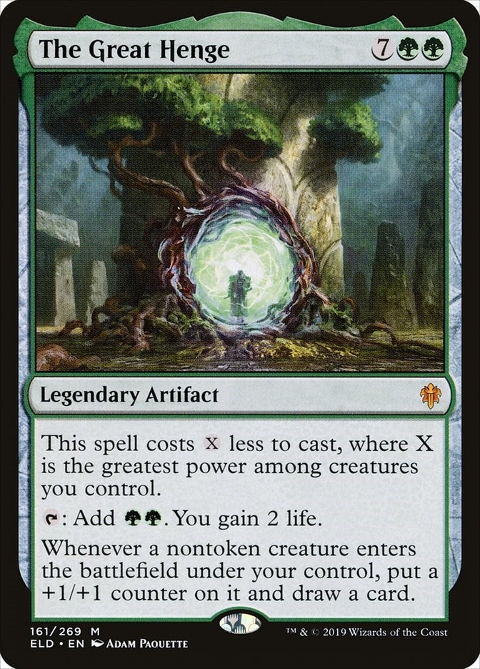 The Great Henge (161) [ELD] - MTG Single