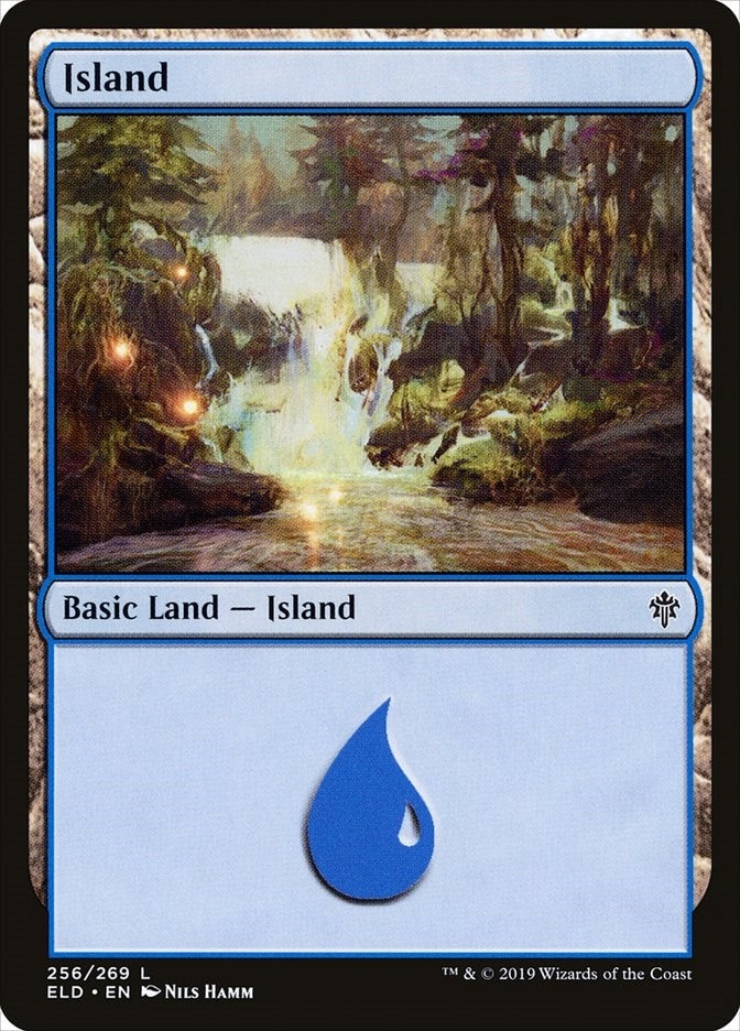 Island (256) (256) [ELD] - MTG Single