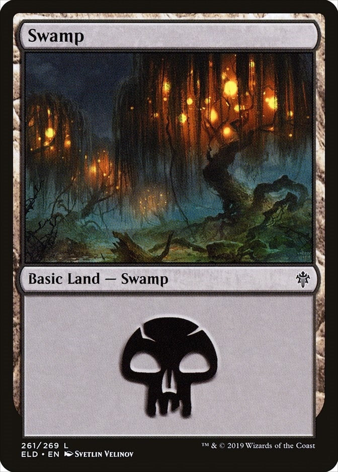 Swamp (261) (261) [ELD] - MTG Single