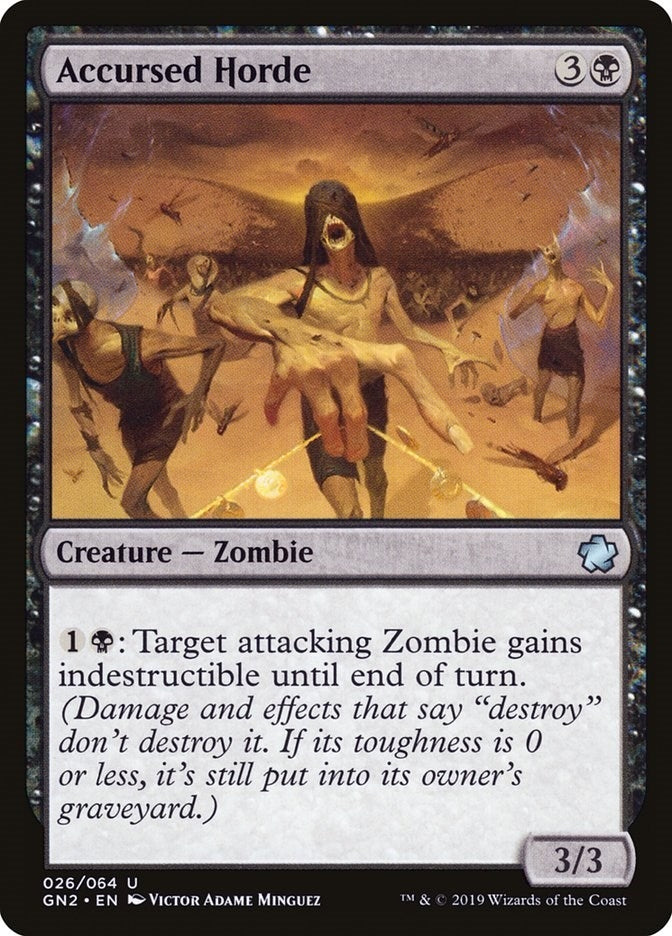 Accursed Horde (26) [GN2] - MTG Single
