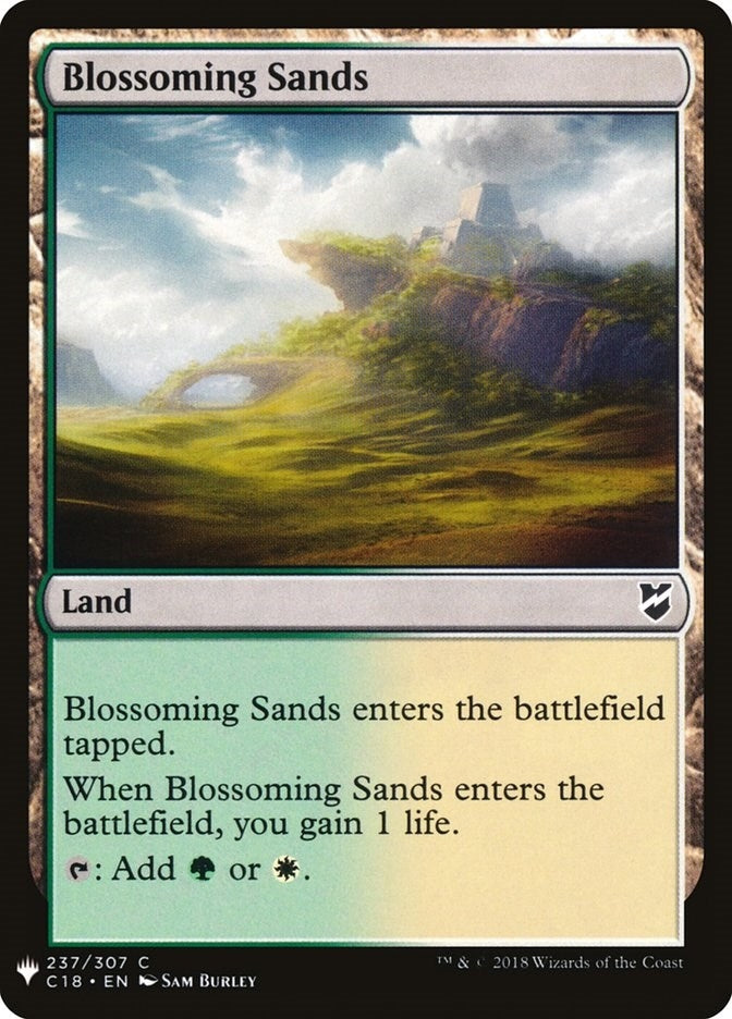Blossoming Sands (237) [LIST] - MTG Single