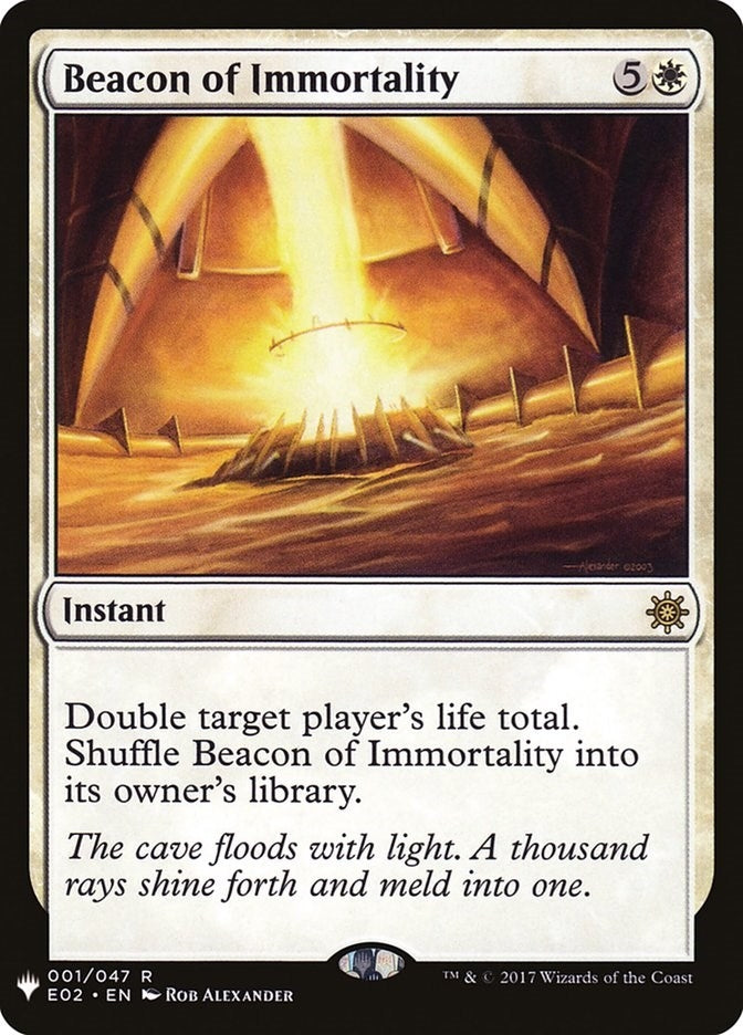 Beacon of Immortality (1) [LIST] - MTG Single