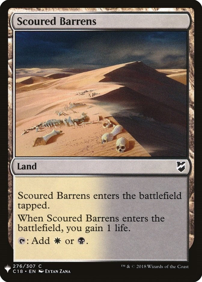 Scoured Barrens (276) [LIST] - MTG Single