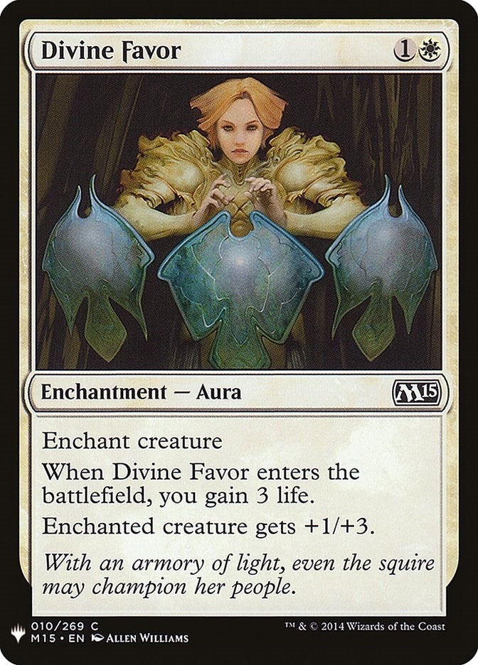 Divine Favor (10) [LIST] - MTG Single
