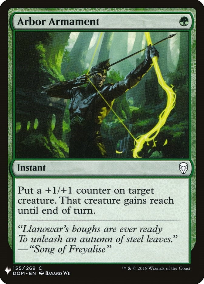 Arbor Armament (155) [LIST] - MTG Single
