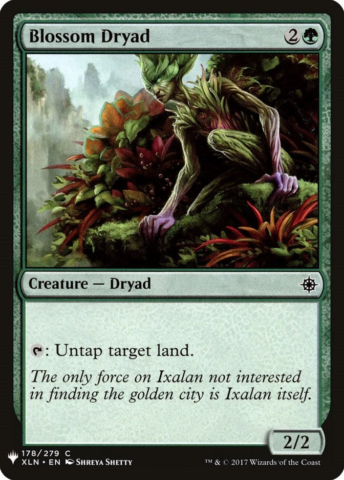 Blossom Dryad (178) [LIST] - MTG Single