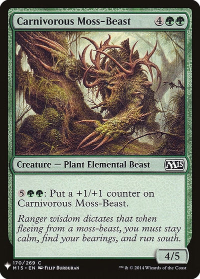 Carnivorous Moss-Beast (170) [LIST]