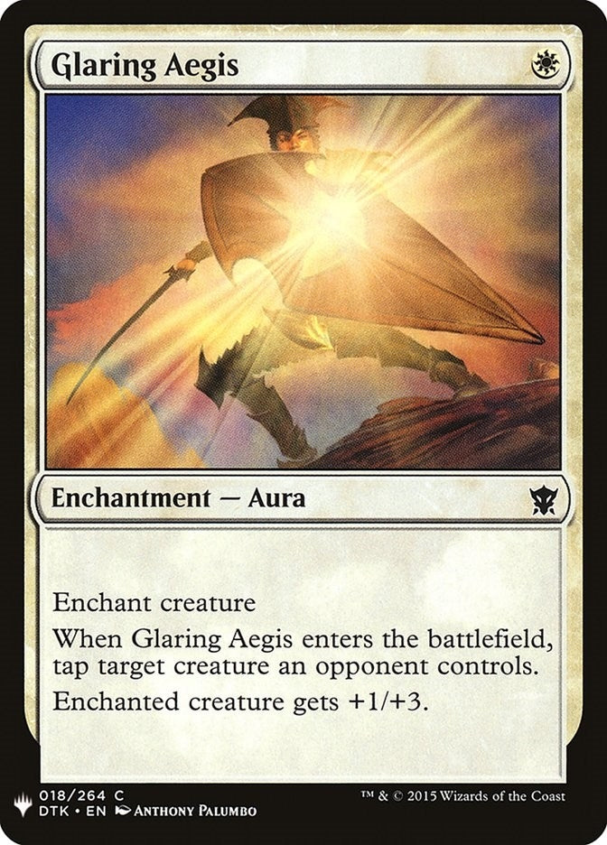 Glaring Aegis (18) [LIST] - MTG Single