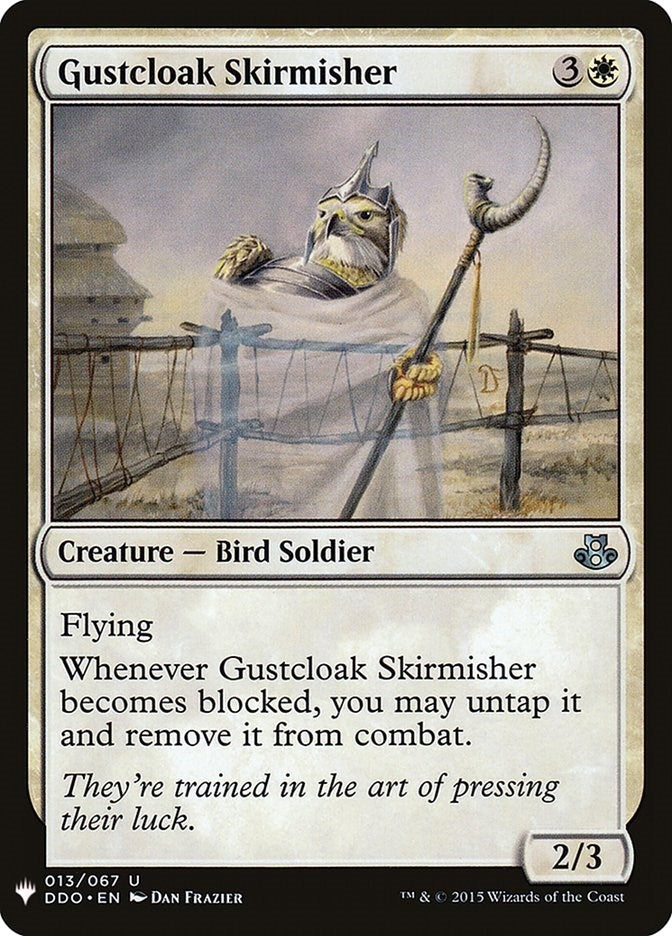 Gustcloak Skirmisher (13) [LIST] - MTG Single