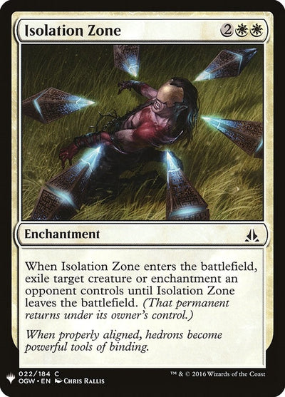 Isolation Zone (22) [LIST]