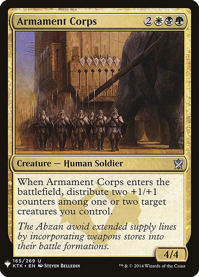 Armament Corps (165) [LIST] - MTG Single