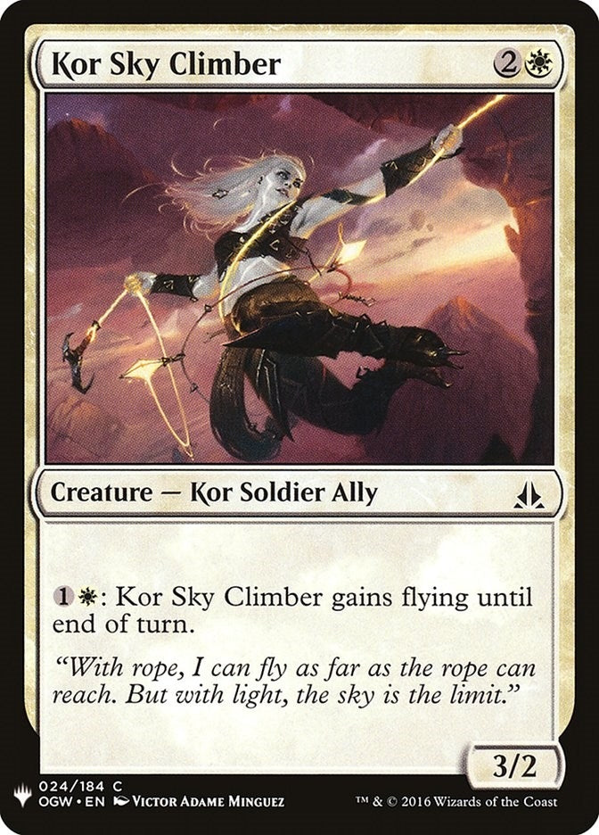 Kor Sky Climber (24) [LIST] - MTG Single