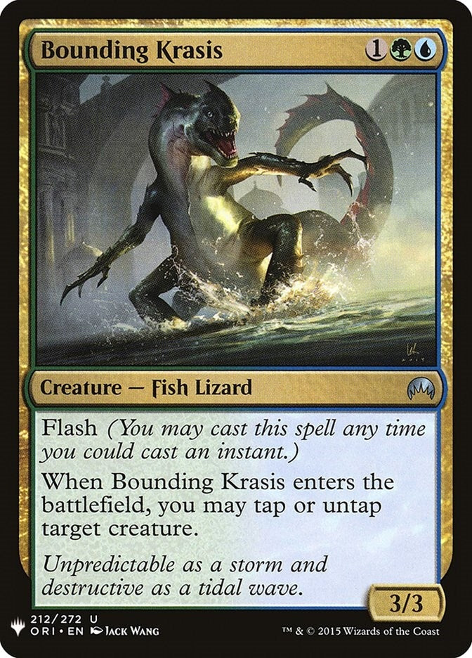 Bounding Krasis (212) [LIST] - MTG Single