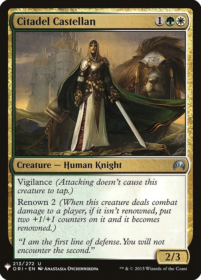 Citadel Castellan (213) [LIST] - MTG Single