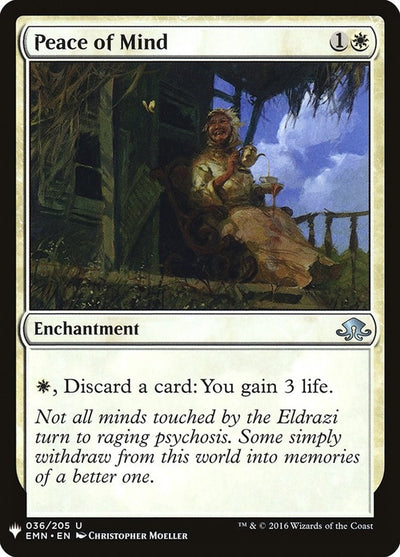 Peace of Mind (36) [LIST]