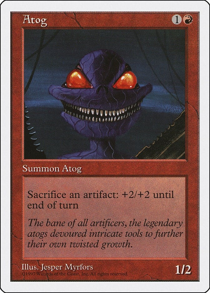 Atog [5ED] - MTG Single