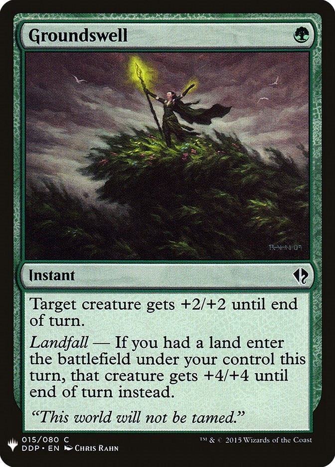 Groundswell (15) [LIST] - MTG Single