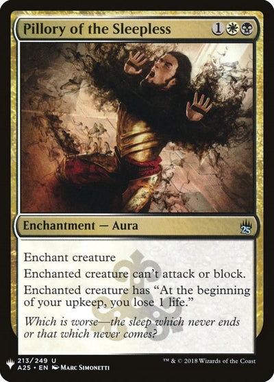 Pillory of the Sleepless (213) [LIST]