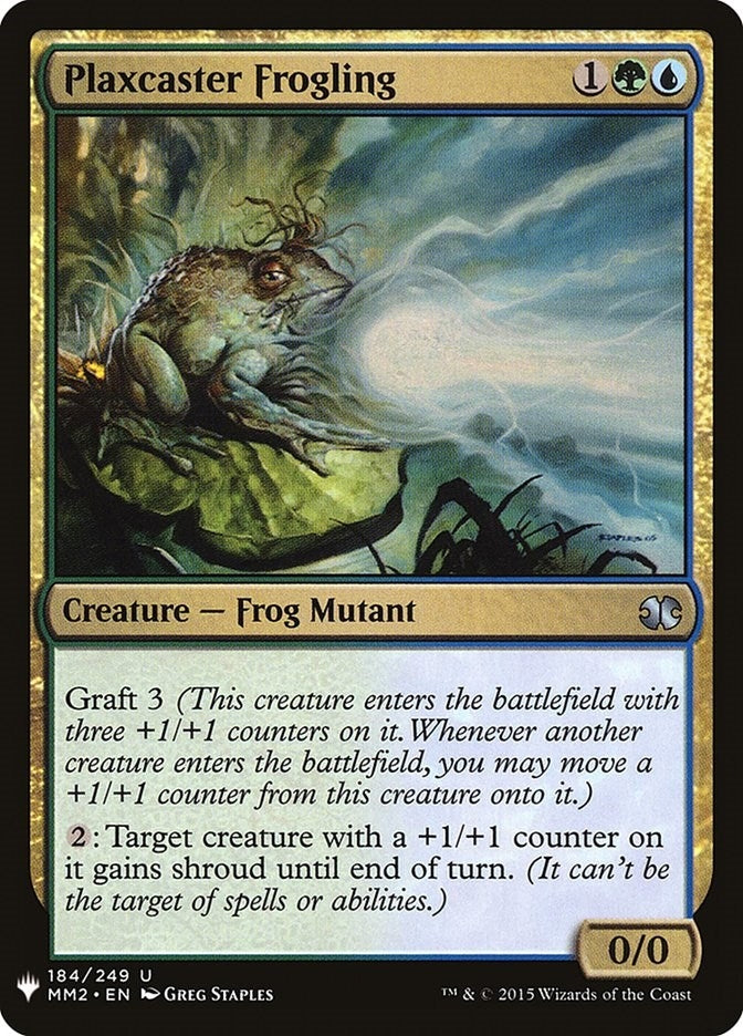 Plaxcaster Frogling (184) [LIST] - MTG Single