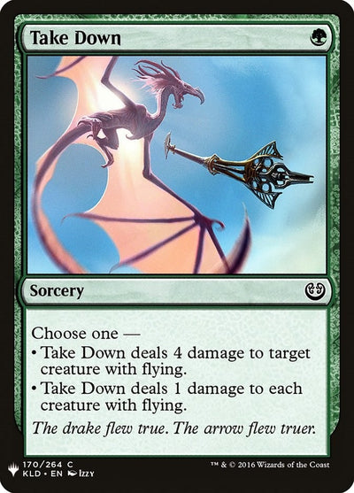 Take Down (170) [LIST]