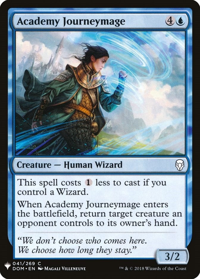 Academy Journeymage (41) [LIST] - MTG Single