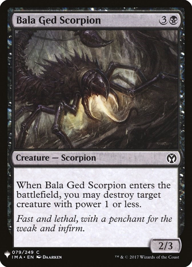 Bala Ged Scorpion (79) [LIST] - MTG Single