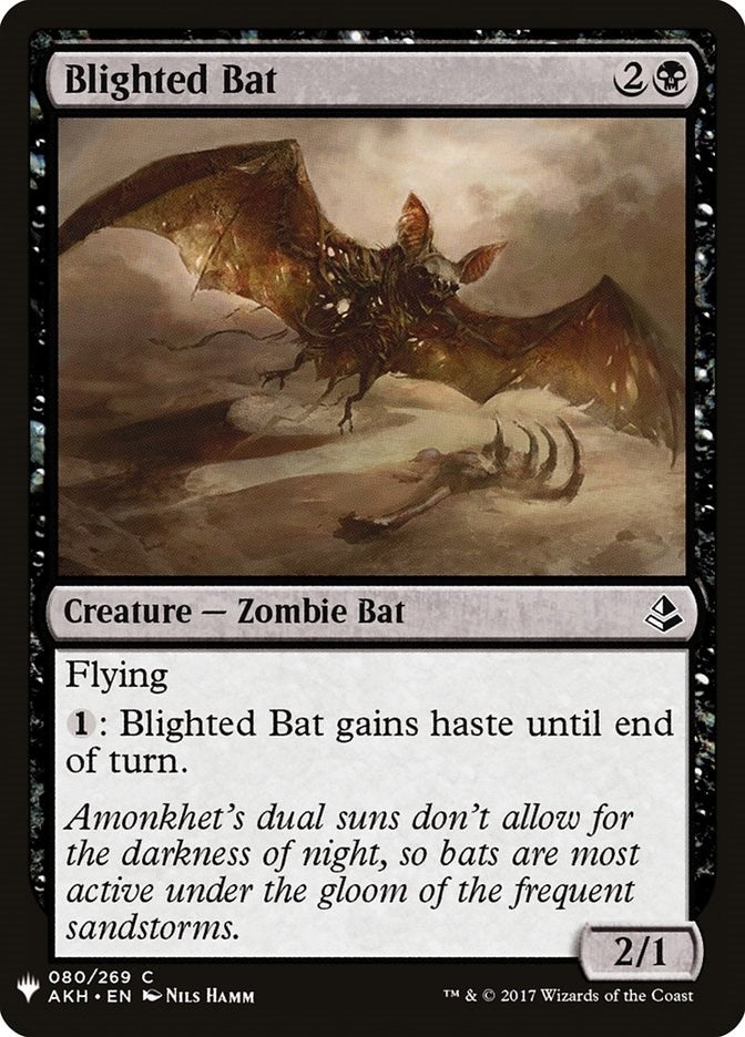 Blighted Bat (80) [LIST] - MTG Single