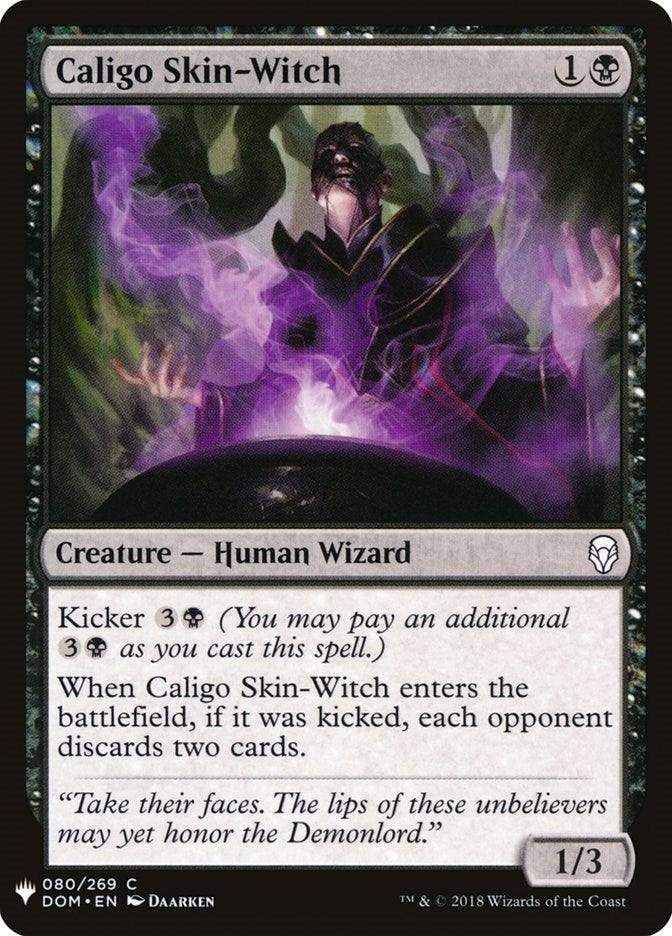 Caligo Skin-Witch (80) [LIST] - MTG Single