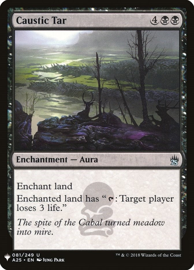 Caustic Tar (81) [LIST] - MTG Single