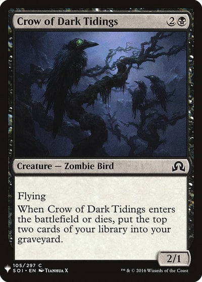 Crow of Dark Tidings (105) [LIST]