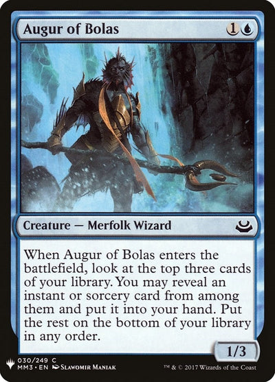 Augur of Bolas (30) [LIST]
