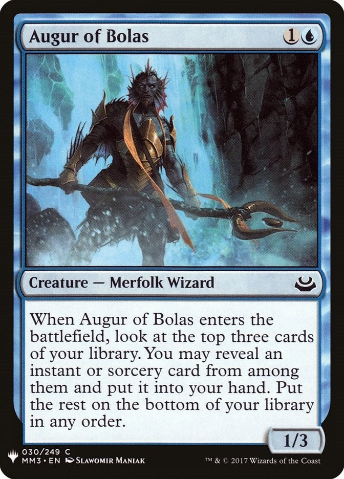 Augur of Bolas (30) [LIST] - MTG Single