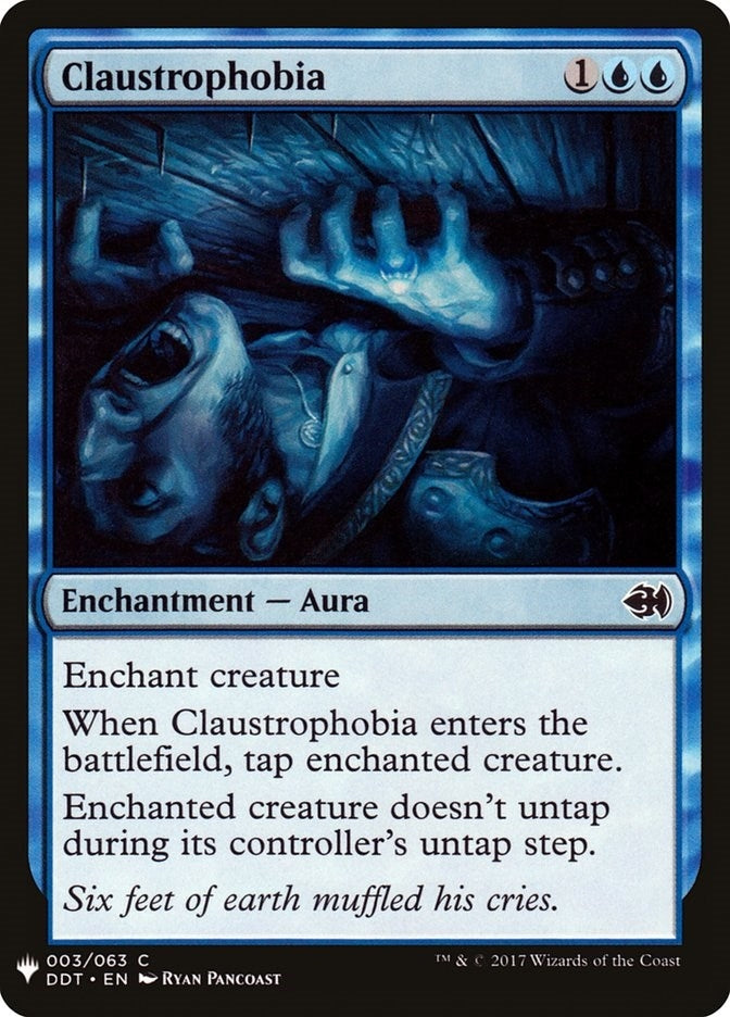Claustrophobia (3) [LIST] - MTG Single