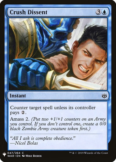 Crush Dissent (47) [LIST]